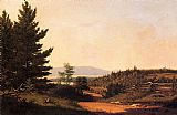 Famous Road Paintings - Road Scenery near Lake George